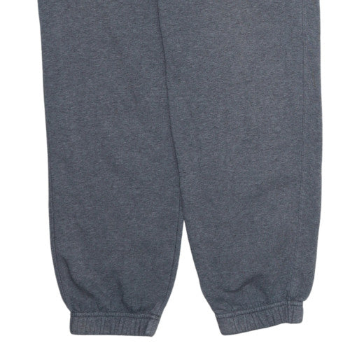 Nike Men Grey Regular Sweatpants S Elastic Waist Casual Trousers