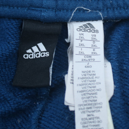 Adidas Men's Blue 2XL Jogger Sweatpants Fleece Track Trousers