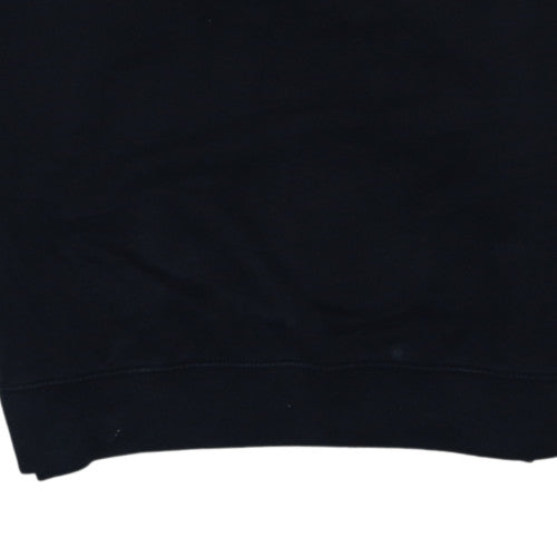 Nike Mens Black Medium Crew Neck Pullover Sweatshirt