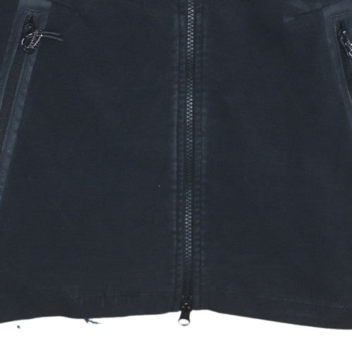 Nike Women Black Small Full Zip Hoodie with Pockets