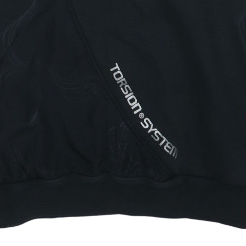 adidas Men's Black XL Pullover Hoodie with Logo Sports Style