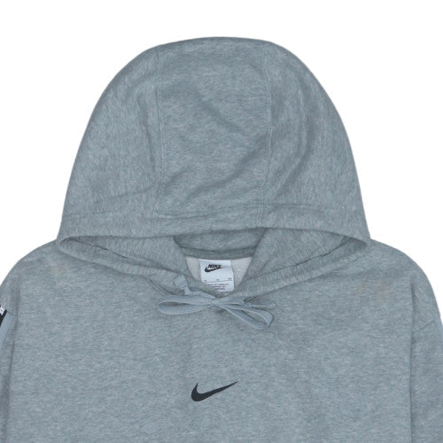 Nike Mens Grey XL Pullover Fleece Hoodie with Logo