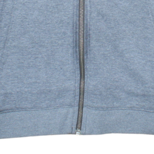 Under Armour Womens Grey Full Zip Hoodie Medium Loose Fit