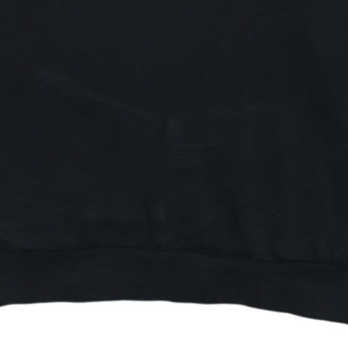 Adidas Women Black Pullover Hoodie Size L Hooded Sweatshirt