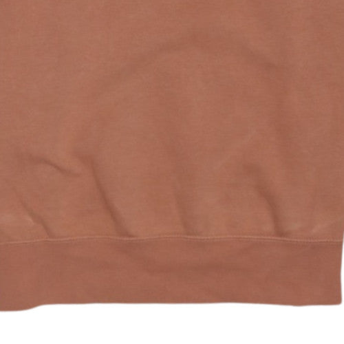 Nike Women’s Brown Small Pullover Sweatshirt Crew Neck Cotton Blend
