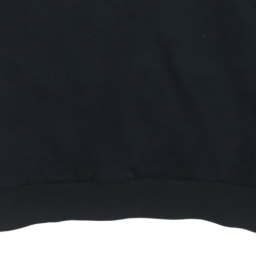 Adidas Men's Black Crew Neck Long Sleeve Sweatshirt Size S