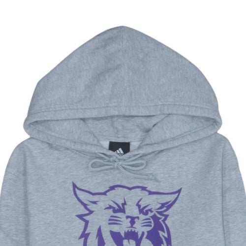 Adidas Men’s Grey Pullover Hoodie M Weber State Football Fleece