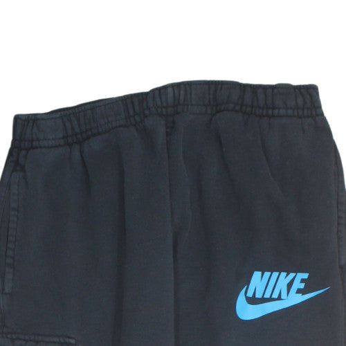 Nike Men’s Black Jogger Trousers M Fleece Comfort Tapered Fit