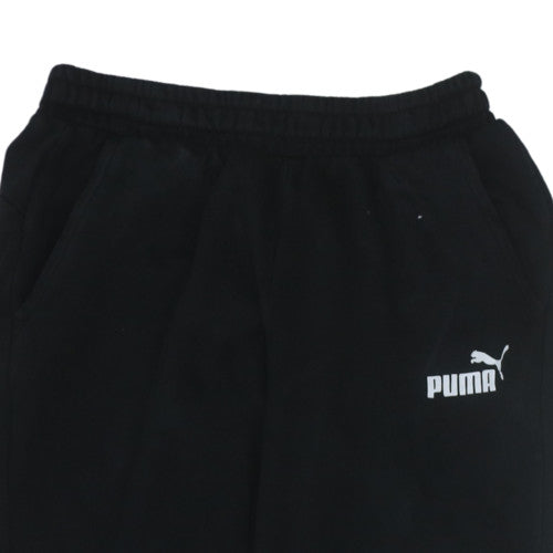 Puma Men's Black Fleece Jogger Sweatpants M Regular Fit