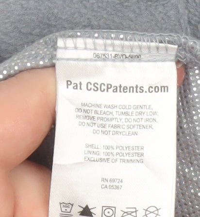Columbia Men's Grey Fleece Full Zip Interchange Jacket L