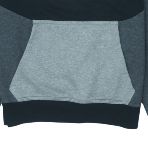 Nike Men's Black Grey Pullover Sweatshirt Size S Logo Graphic