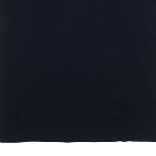 Ralph Lauren Men's Blue 2XL Custom Fit Cotton Crew Neck T-Shirt