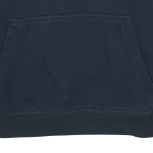 Nike Boys Black Pullover Hoodie XL Fleece Lined Casual Sweatshirt