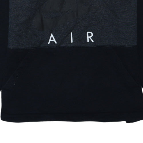 Nike Men's Black Air Pullover Hoodie Medium Fleece Sportswear