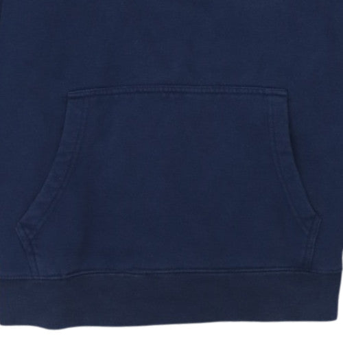 Fila Mens Blue Pullover Hoodie Small Regular Fit Fleece Logo Sportswear