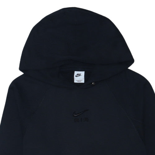 Nike Men's Black Pullover Hoodie Small Fleece Cotton Blend