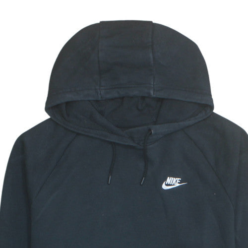 Nike Men's Black Pullover Hoodie XL Fleece Logo Sweatshirt