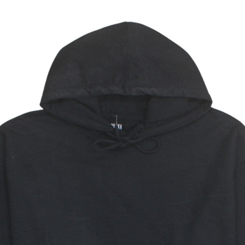 Nirvana Women's Black Pullover Hoodie Small Graphic Print Cotton Blend
