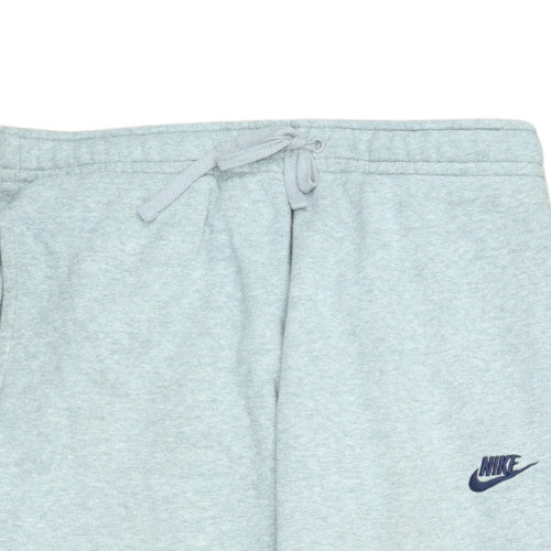 Nike Mens Grey Fleece Sweatpants M Regular Fit Joggers
