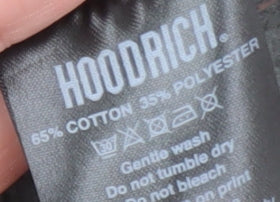 Hoodrich Men's Grey Pullover Hoodie M Graphic Streetwear