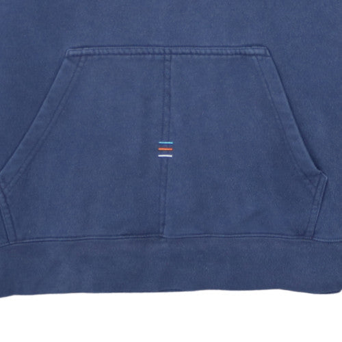Canterbury Mens Blue Hoodie Uglies Logo L Pullover Cotton Blend