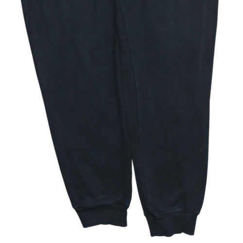 Nike Men Black Fleece Jogger Trousers Size L Drawstring Pants