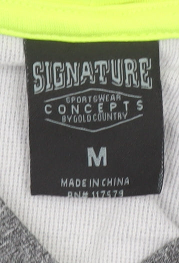 Signature Concepts Mens Grey Hoodie M Minnesota Softball Pullover