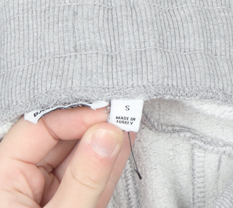 Björn Borg Men's Grey Jogger Sweatpants S Regular Fit Tapered