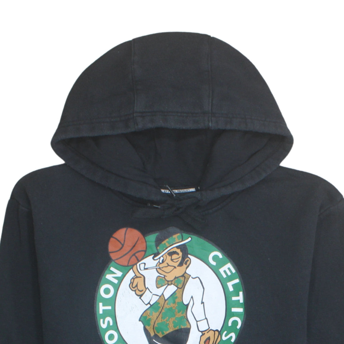 NBA Mens Black Boston Celtics Pullover Hoodie Size L