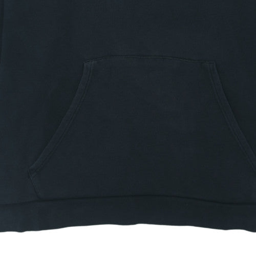 Adidas Mens Black Pullover Hoodie 2XL Regular Fit Fleece Sweatshirt