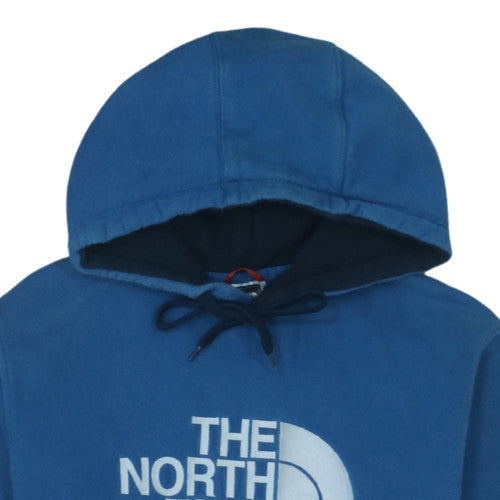 The North Face Men's Blue Pullover Hoodie Size M