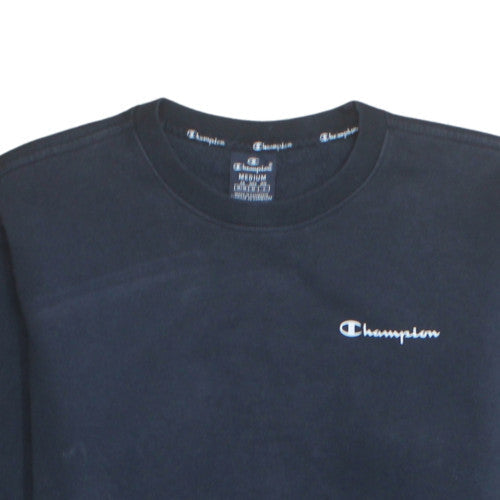 Champion Men’s Black Medium Crew Neck Pullover Sweatshirt