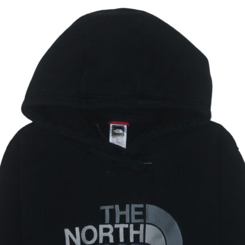 The North Face Men's Black Pullover Hoodie Size S Logo Fleece Sweatshirt