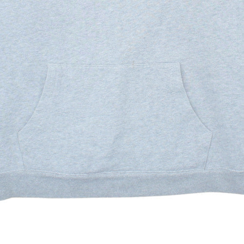 Gap Mens Grey XL Pullover Hoodie Logo Sweatshirt Cotton Blend
