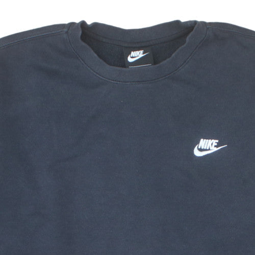 Nike Men's Blue Crew Neck Pullover Sweatshirt Size L Regular Fit