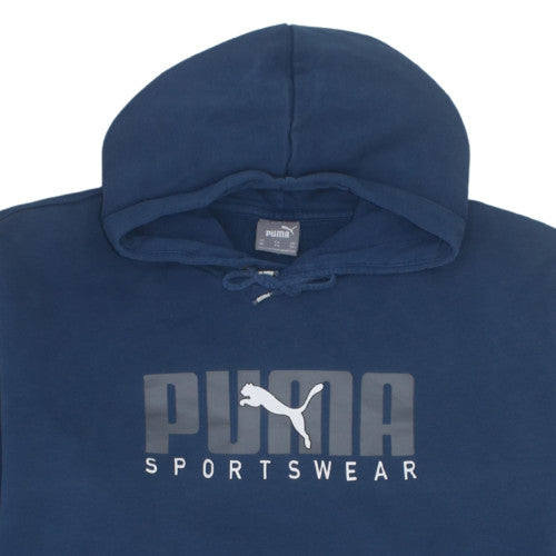 Puma Mens Blue 3XL Pullover Hoodie Sweatshirt Sportswear