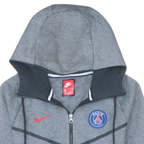 Nike Men’s Grey Full Zip Hoodie Small Regular Fit Sportswear