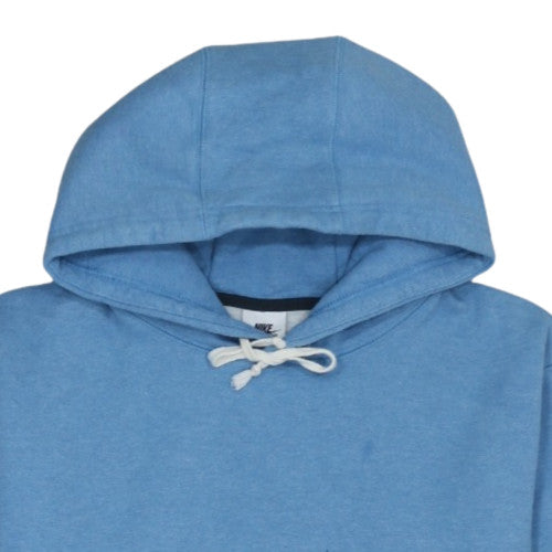 Nike SB Women's Blue Pullover Hoodie Small Relaxed Fit Cotton Blend