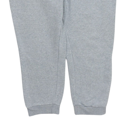 Nike Men's Grey 2XL Fleece Sweatpants Regular Fit with Logo
