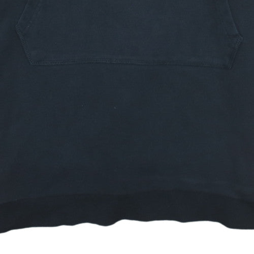 Ellesse Women's Black Pullover Hoodie UK 14 Cotton Blend Sweatshirt