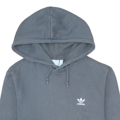 Adidas Men's Grey Pullover Hoodie M Sports Fleece Regular Fit
