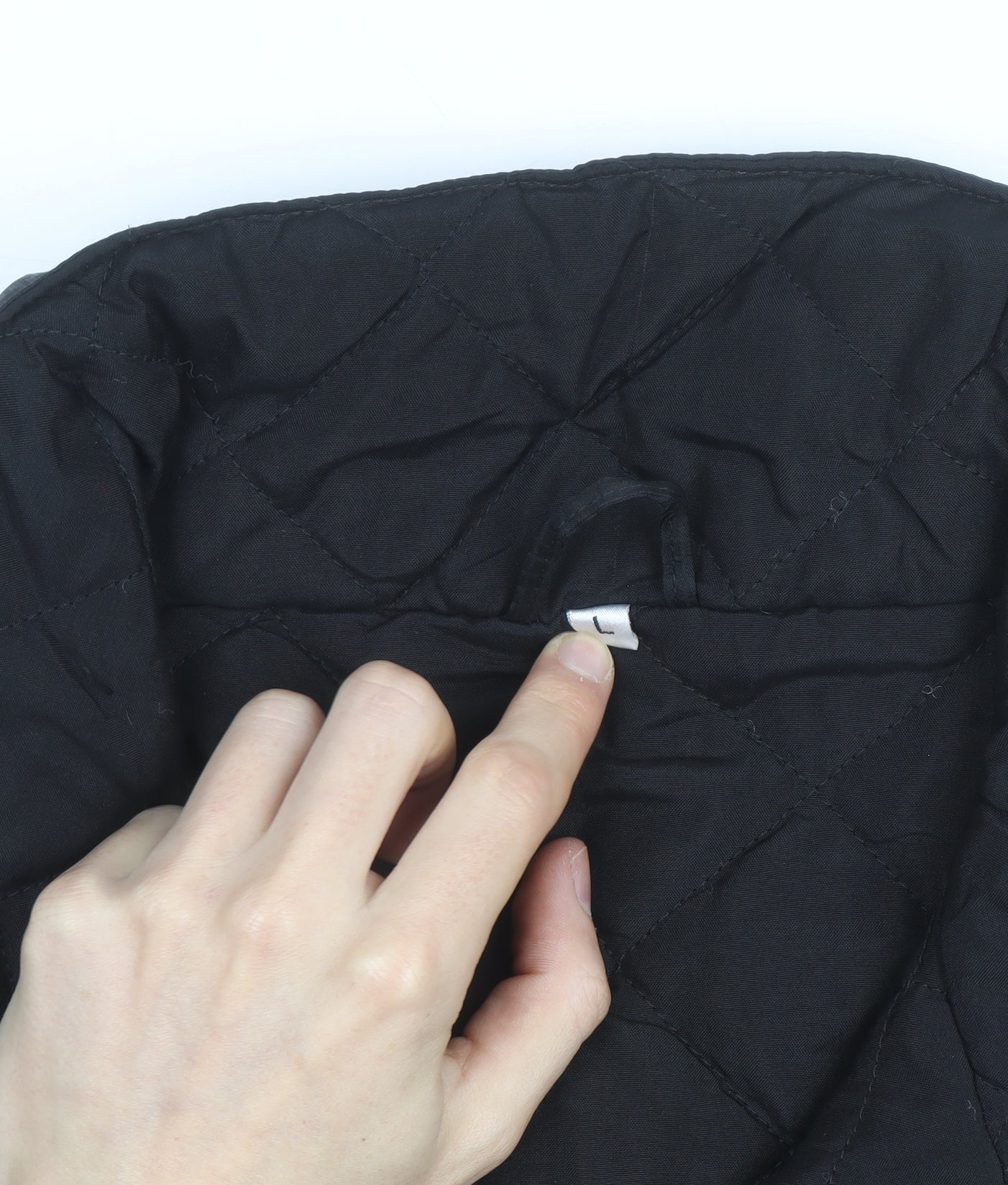 SmartPak Men's Black L Lined Waterproof Winter Puffer Jacket