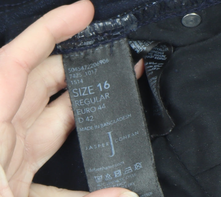 Jasper Conran Women’s Blue Skinny Jeans Size 16 Regular Stretch Denim