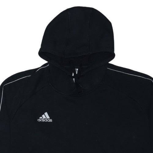Adidas Men’s Black 2XL Pullover Hoodie Fleece Sportswear