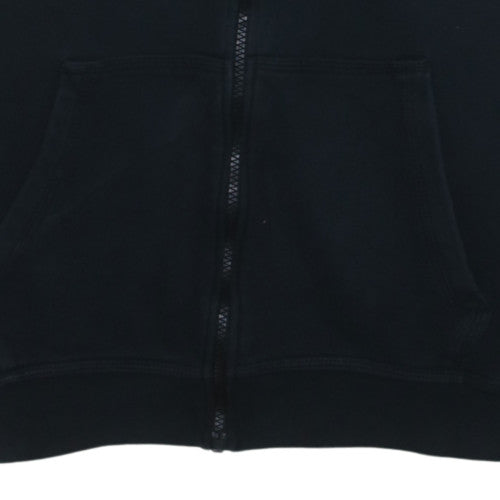 Nike Men's Black Full Zip Hoodie M Fleece Sportswear