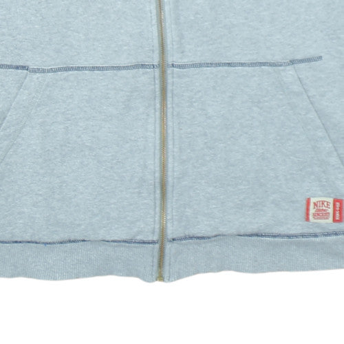 Nike Men’s Grey Sleeveless Full Zip Hoodie Vest XL Sports Athletic