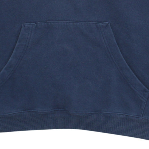 Nike Men's Navy Blue XL Pullover Hoodie with Logo Graphic Print