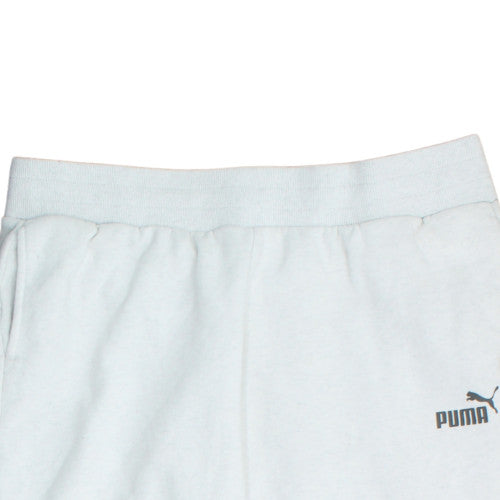 Puma Womens White XL Jogger Sweatpants Elastic Waist Casual Trousers