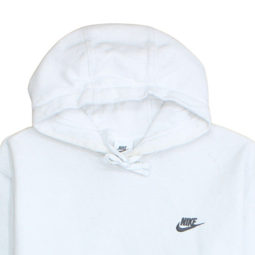 Nike Men's White Pullover Hoodie XL Fleece Sportswear