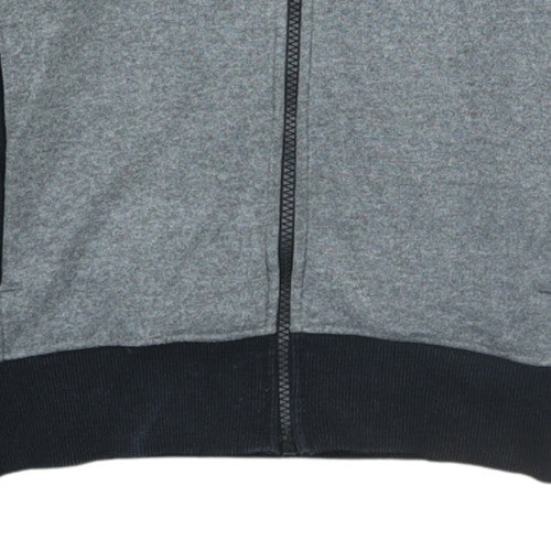 The North Face Men's Grey Full Zip Hoodie XS